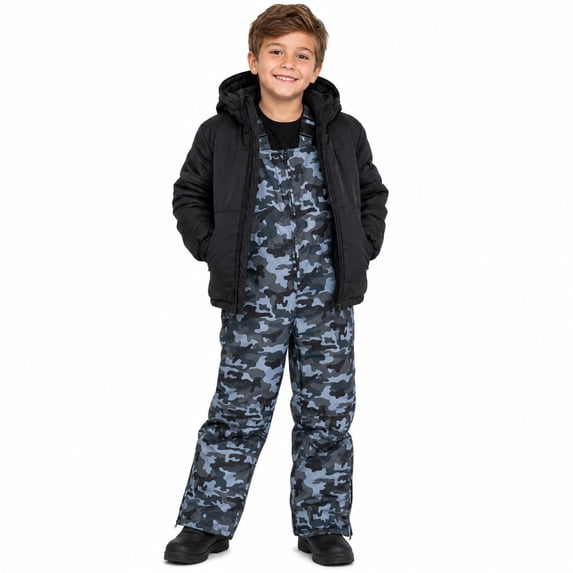 Arctic Hero Kids' Ski Set – 2 Piece Unisex Insulated Waterproof Snow Bib & Hooded Jacket (4-18)