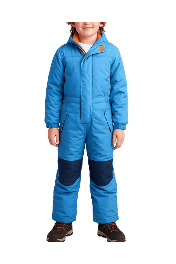 Kids Snowsuit - Boys & Girls Waterproof Jumpsuit Winter Pram Ski Suit Coveralls (2T-10)
