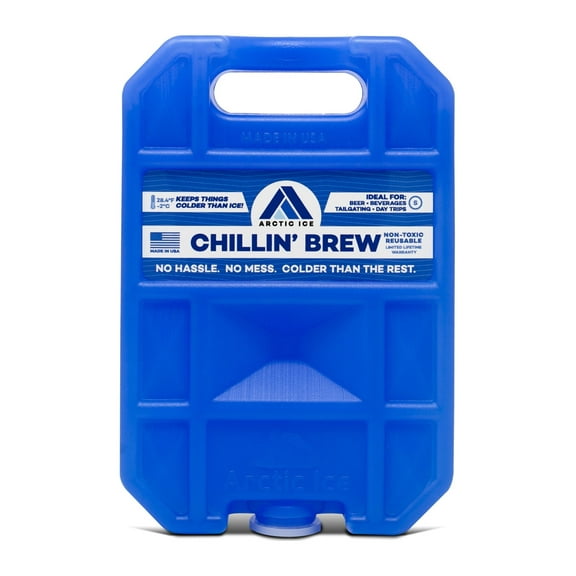 Arctic Ice 1208 Chillin' Brew .75lb Small Reusable Freezer Ice Pack