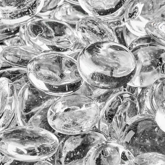 Arctic Ice Fire Pit Glass Beads | 3/4", 10 lbs