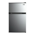 thumbnail image 1 of Arctic King 3.2 Cu Ft Two Door Mini Fridge With Freezer Stainless Steel - Energy star certified, compact and efficient for dorms, offices, and small spaces, 1 of 20