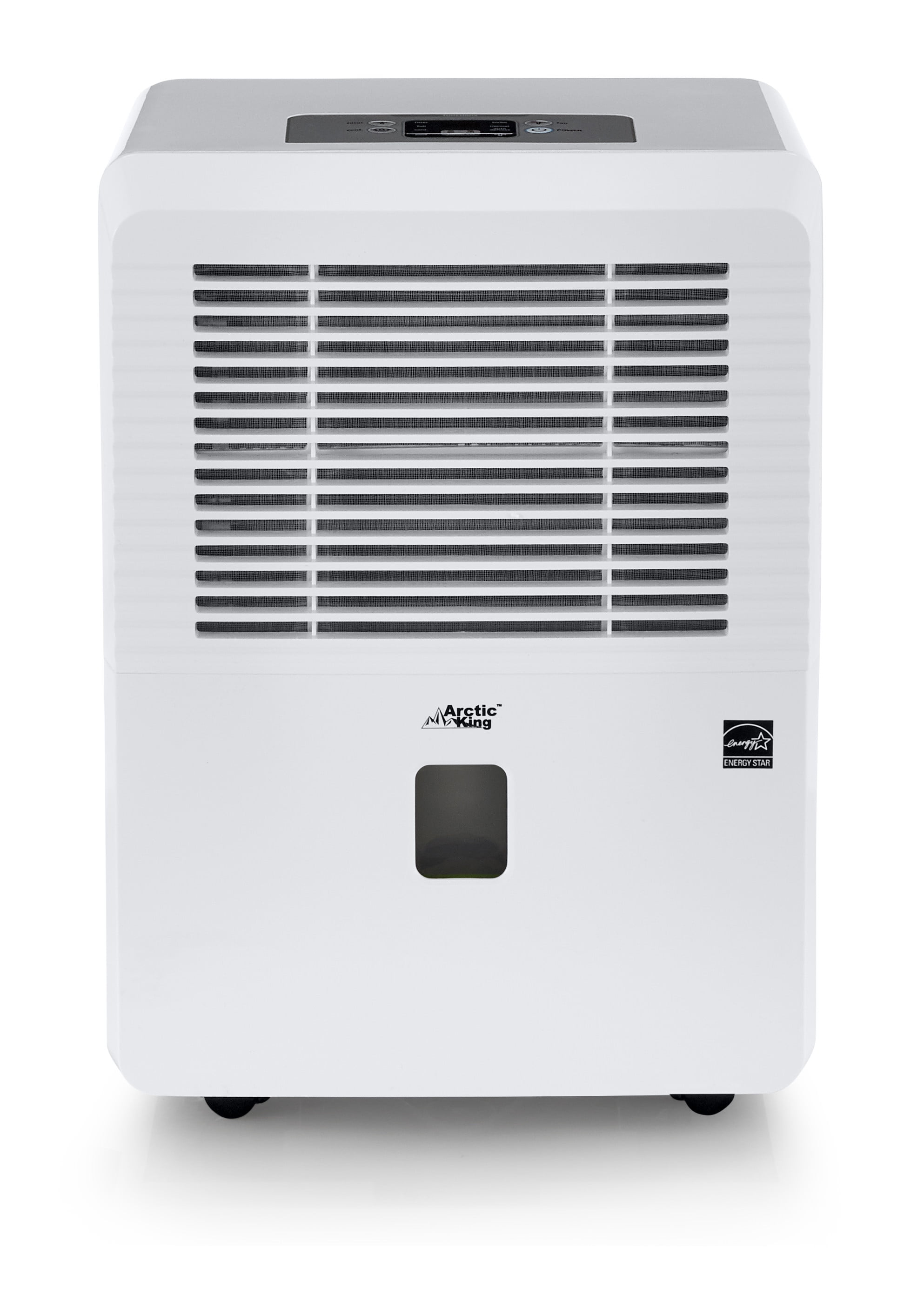 Arctic King 30 pt Dehumidifier in White - Energy Efficient, Auto Restart, 24 Hour Timer