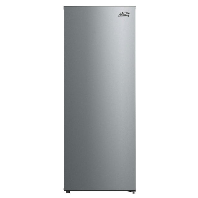 Arctic King Large 7.0 Cu ft Upright Stand Freezer, Stainless Steel