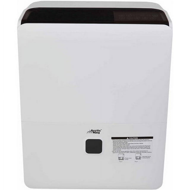Arctic King 95Pint Water Pump Dehumidifier, White