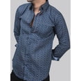 thumbnail image 1 of Arctic Men's Printed Full Sleeve Casual Linen Shirt, 1 of 6