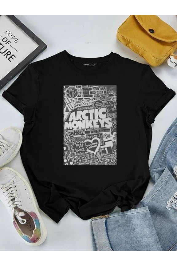 Arctic Monkeys Classic Indie Rock Band Album Merch Unisex Tee, for men & women, up to size 5XL