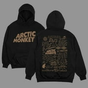 HOODIETRENDY WINTER Arctic Monkeys Duks Soft Cotton Music Unisex Comfort Hoodie, Color: Sand, Size: S