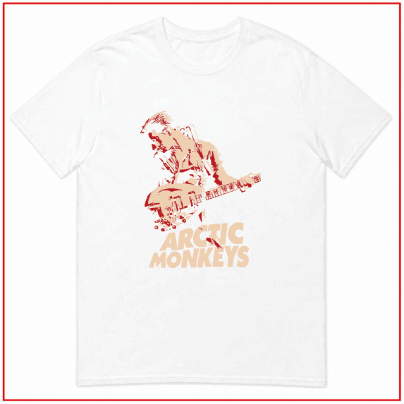 Arctic Monkeys Famous British Indie Rock Band Graphic Unisex T-Shirt V24088 Size S- 5XL