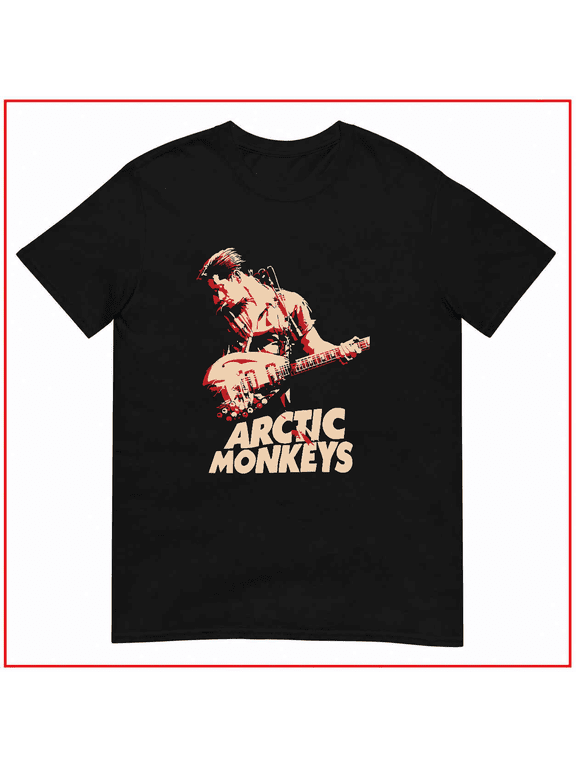 Arctic Monkeys Famous British Indie Rock Band Graphic Unisex T-Shirt V24088 Size S- 5XL
