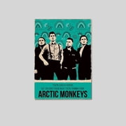 Arctic Monkeys Poster | Indie Rock Band Wall Art | British Music Icon Poster Size 24''x36'' Googate