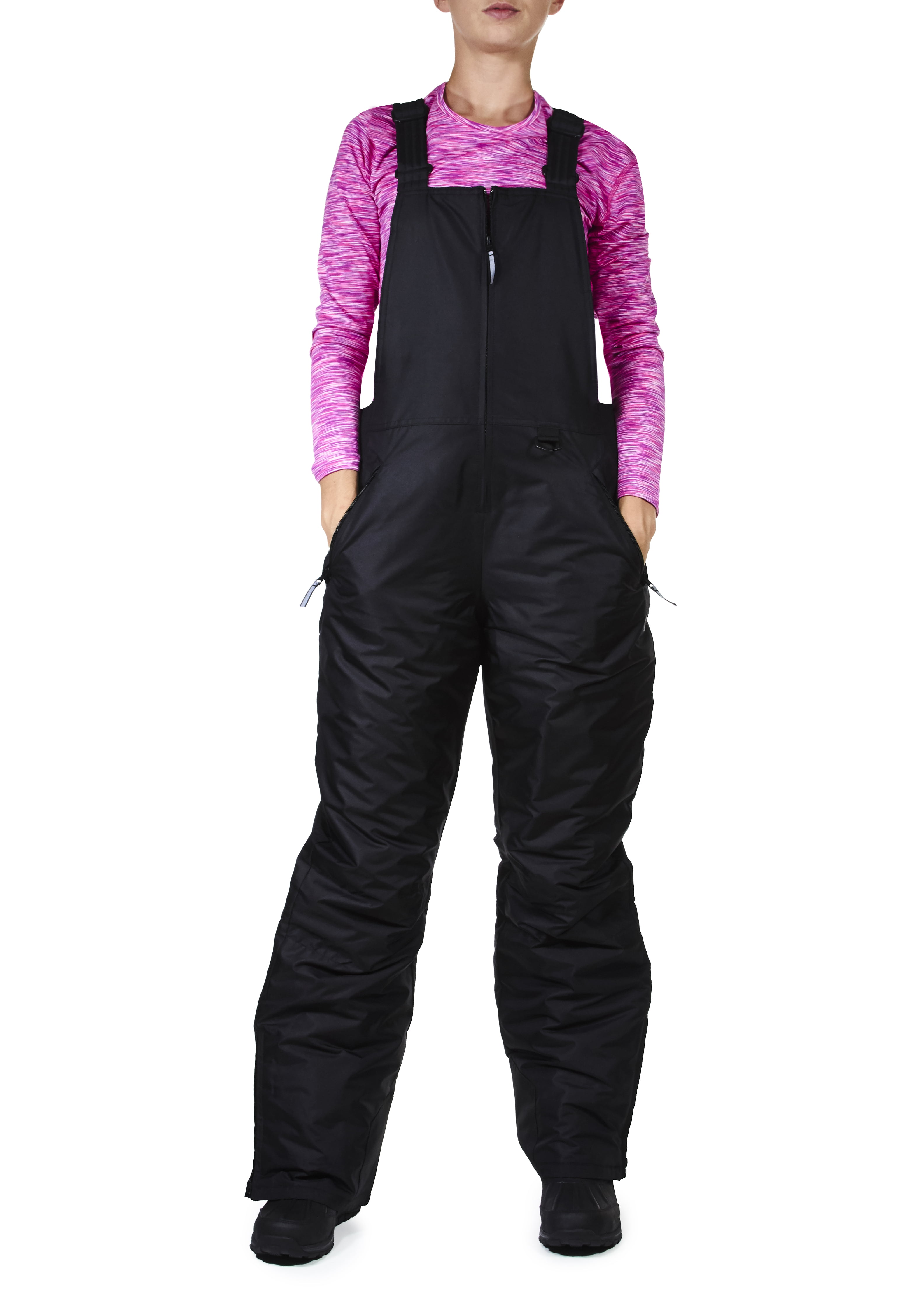 Arctic Quest Women's Water Resistant Insulated Ski and Snow Bib 