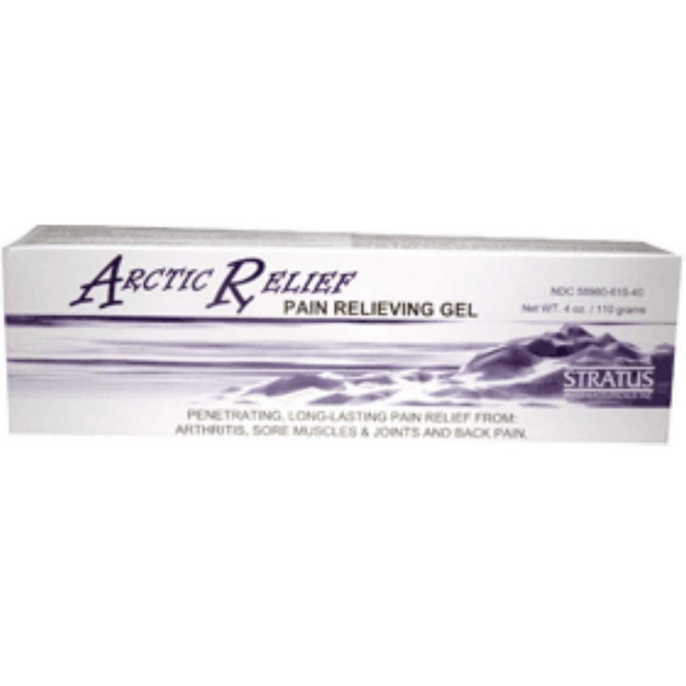 Arctic Relief Analgesic Gel, Natural Menthol, Muscle & Joint Pain
