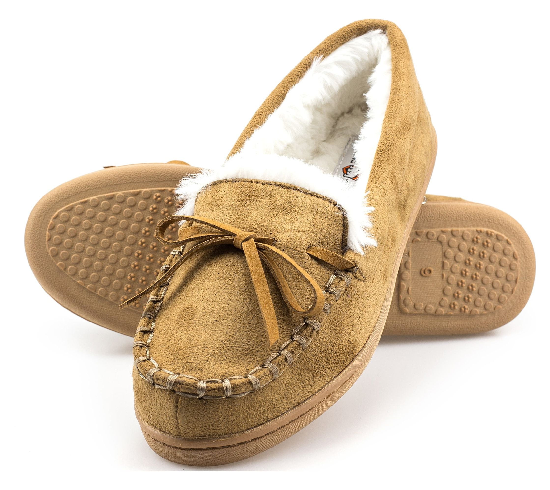 Moccasin slip hotsell on slippers