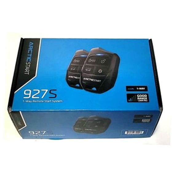 Arctic Start AR927S Car Remote Starter with 2 Remotes Keyless Entry New 1500 Ft