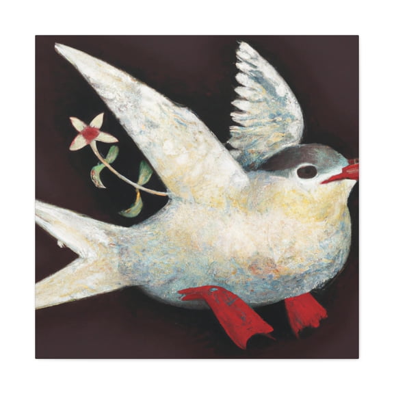 "Arctic Tern Mural" - Canvas