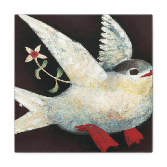 "Arctic Tern Mural" - Canvas