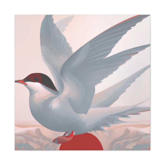 "Arctic Tern's Flight" - Canvas