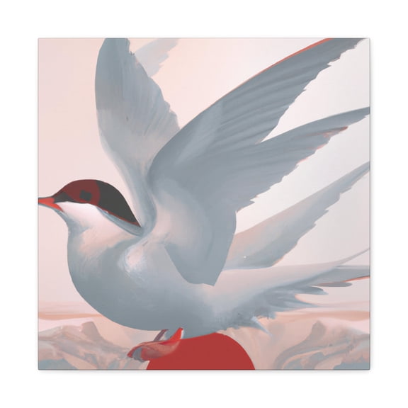 "Arctic Tern's Flight" - Canvas