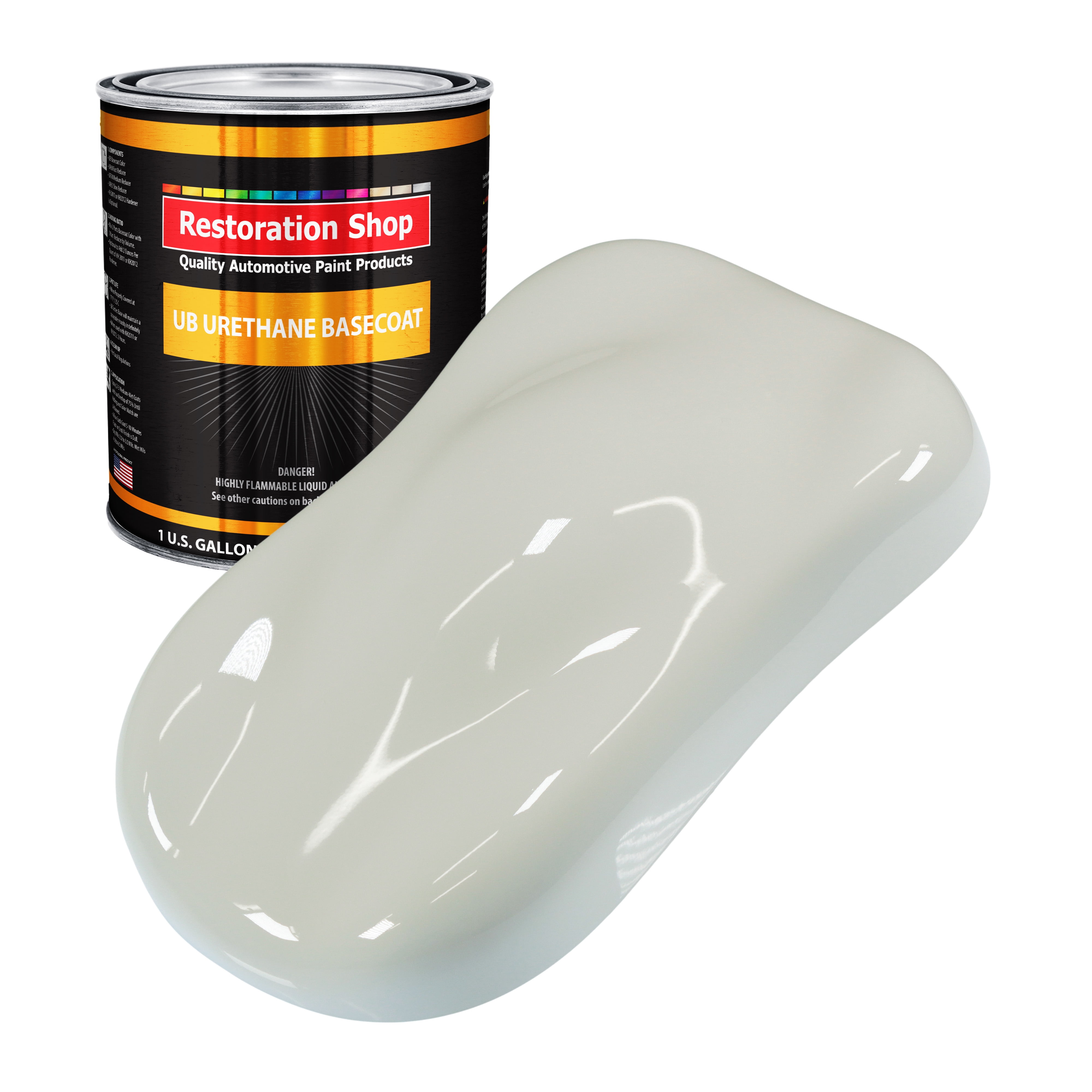 Arctic White 1 Gallon URETHANE BASECOAT Car Auto Body Paint
