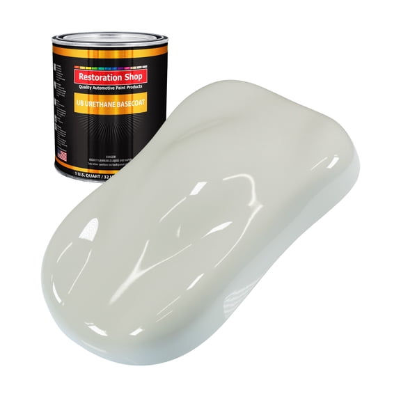 Arctic White 1 Quart URETHANE BASECOAT Car Auto Body Paint
