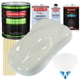 thumbnail image 1 of Arctic White Low VOC SLOW PREMIUM Paint 1 Gallon Kit URETHANE BASECOAT Clearcoat, 1 of 6