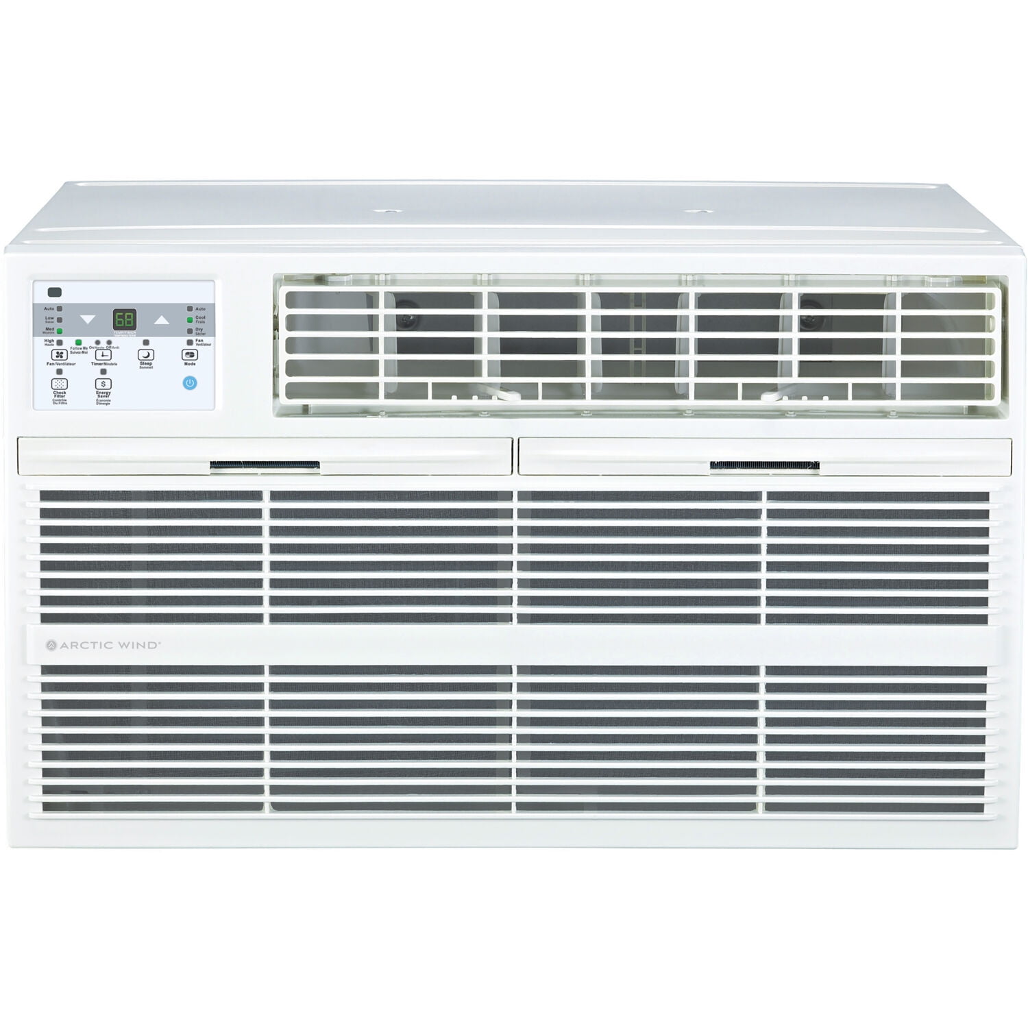 Arctic Wind 10,000 BTU White Through-the-Wall Air Conditioner with Remote Control