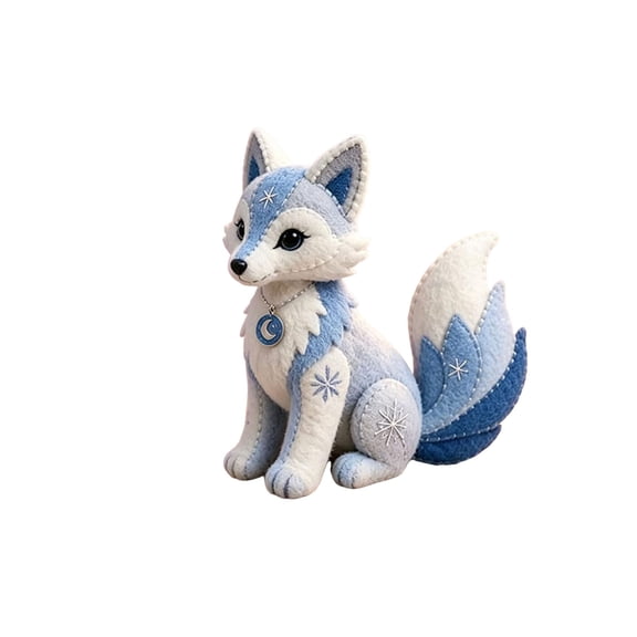 Arctic Winter Guardians DIY Patchwork Set, Handmade Sewing Craft Kit For Adults, DIY Plush Animal Ornament Making Kit For Gift