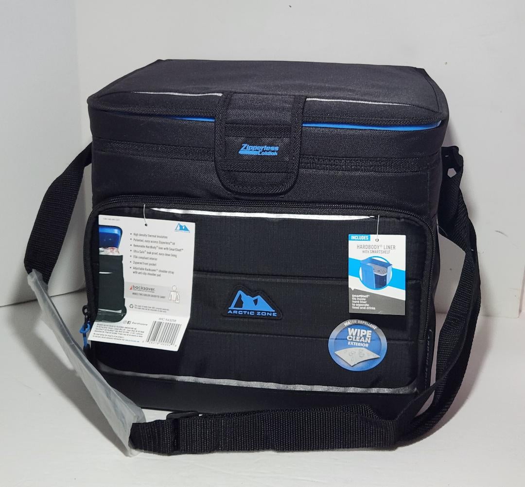 Arctic Zone 24 Can Black & Blue Zipperless Hardbody Liner Thermal