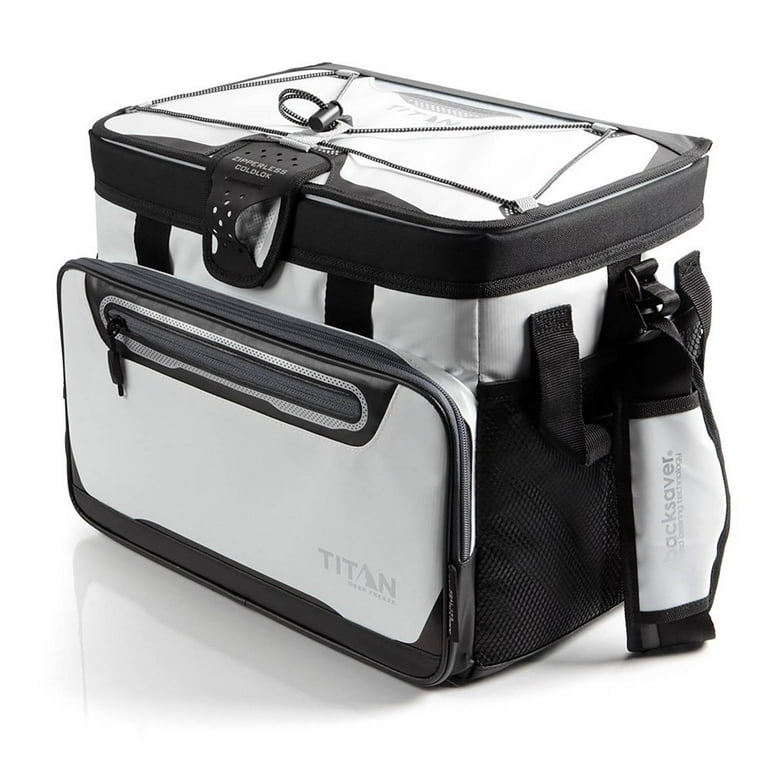 Arctic Zone Titan Deep Freeze 30-Can Portable Travel Cooler, White
