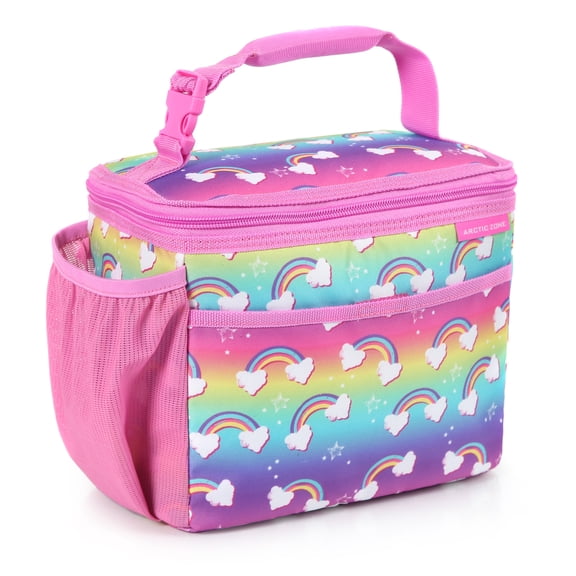 Arctic Zone Collapsible Lunch Box Caddy, Rainbow Heart
