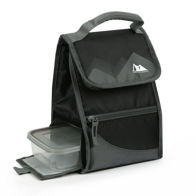 Arctic Zone Hi Top Dual Compartment Power Pack Lunch Bag with BPA Free ...