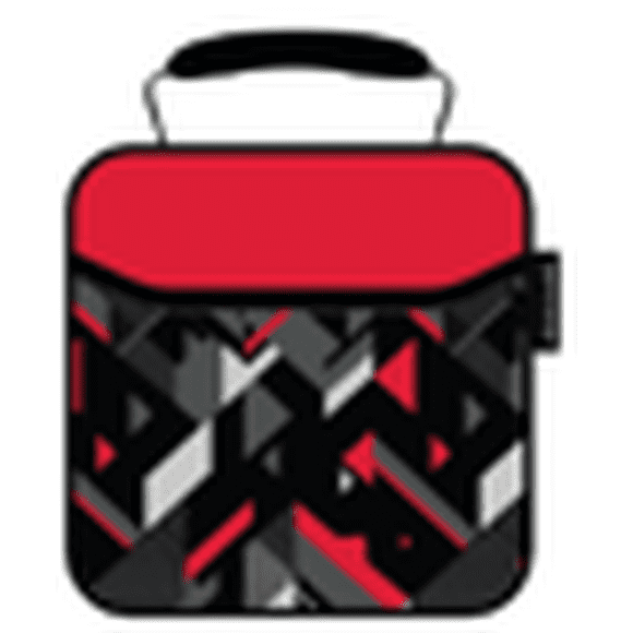 Arctic Zone Lunch Box Combo, Tesseract Red and Black