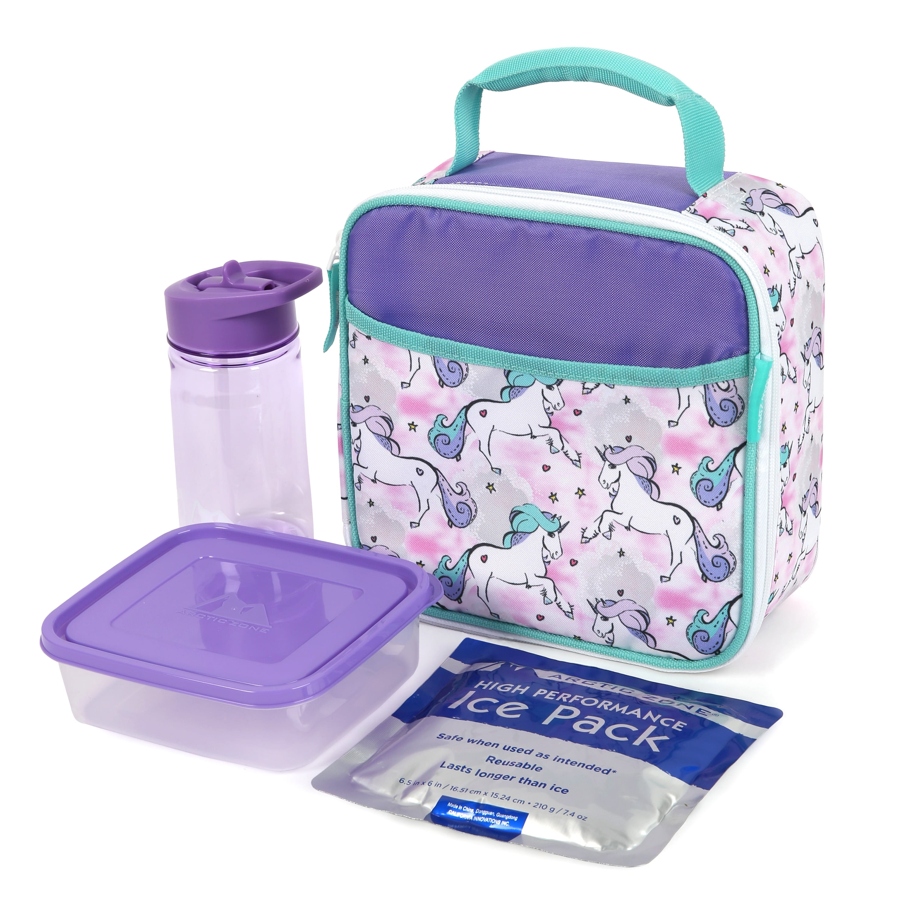 ARCTIC ZONE HIGH-PERFORMANCE EXPANDABLE LUNCH BOX & 4 CONTAINER BENTO BOX  SET