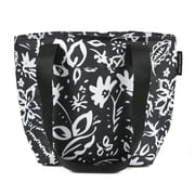 Arctic Zone Metropolis Lunch Tote, Lunch Bag For Women, Black & White Floral