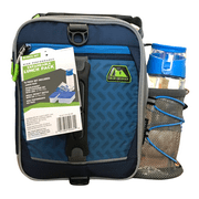 Arctic Zone Pro Expandable Lunch Pack Navy 2 Containers 650ml Tritan Bottle Lunch Bag & Box