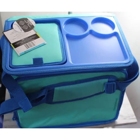Arctic Zone Tabletop Cooler Blue for 40 Cans