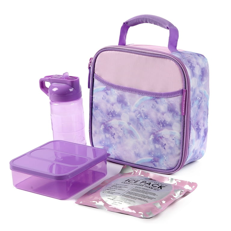 Arctic Zone Kids Classics Utility Reusable Lunch Box with Microban