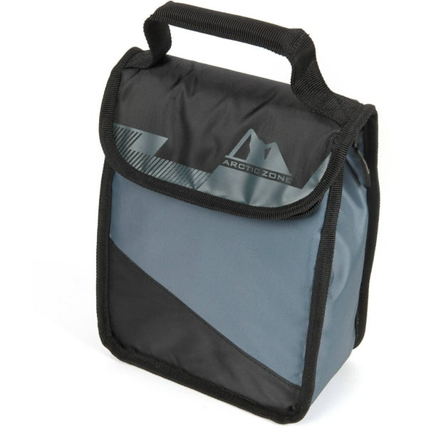 Arctic Zone Upright Reusable Munchsak Lunch Box with Microban