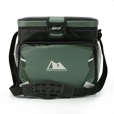 Arctic Zone 16 Can Zipperless Soft Cooler, Sea Spray Green, 11 QT
