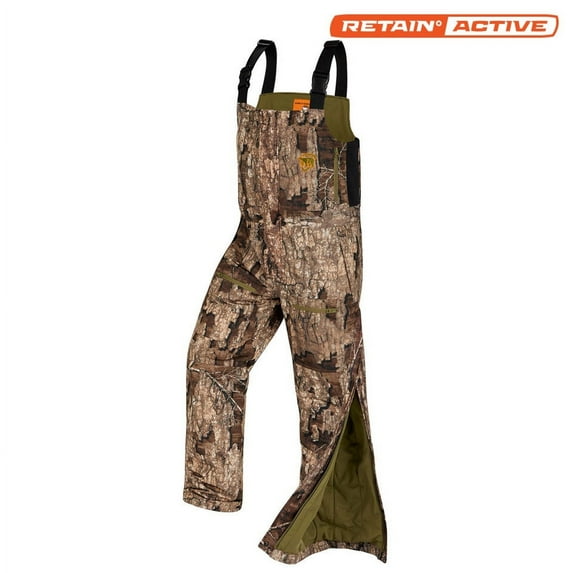 ArcticShield Men's Standard Heat Echo Attack Hunting Bibs, Realtree Timber, 2X-Large