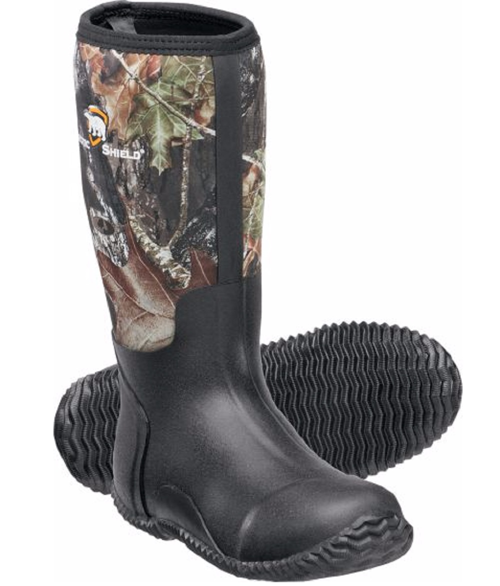 ArcticShield Men's Waterproof Durable Insulated Rubber Neoprene Outdoor Boots - image 1 of 6