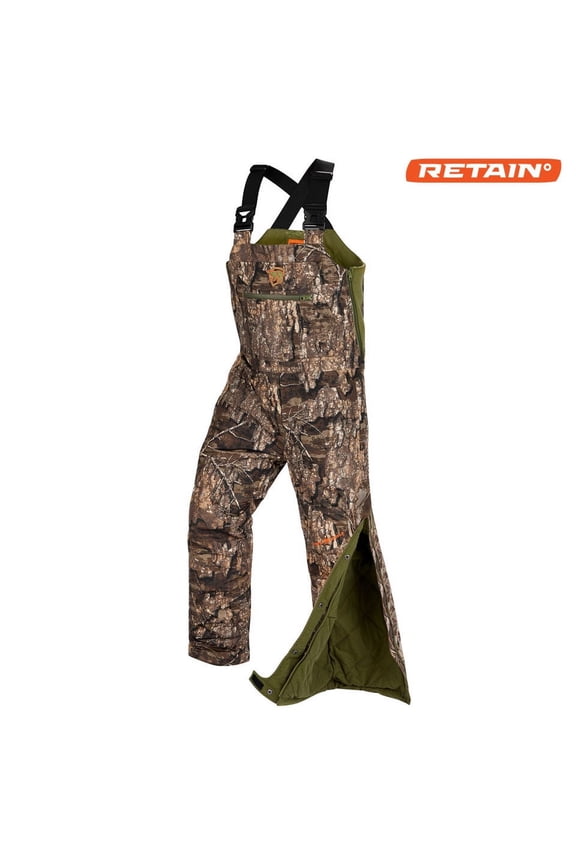 Tundra Cold Weather Bibs, Realtree Aspect Charcoal, X-Large