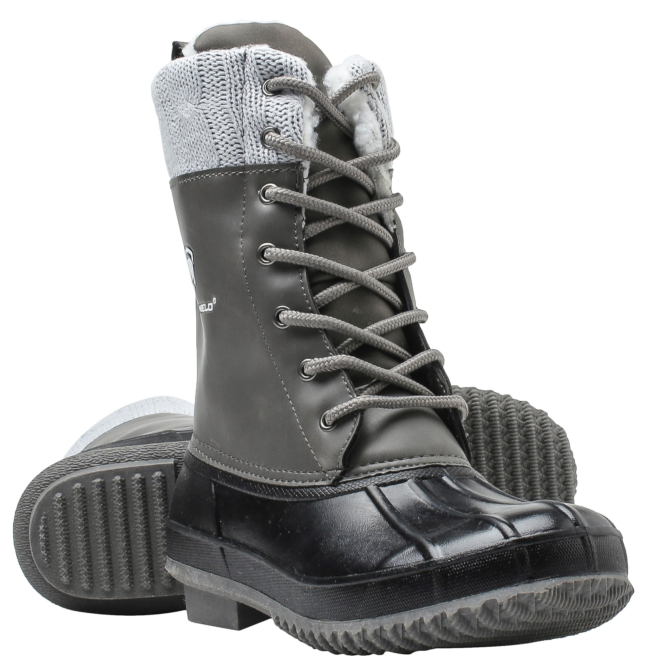 ArcticShield Women s Debra Waterproof Insulated Rain Snow Duck Bean Boots Walmart