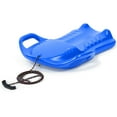 thumbnail image 1 of ArcticThrill Snow Sled for Kids - ParadiseRide Slider - Single Rider Sprinter Toboggan with Handles and Pull Rope; Outdoor Plastic Winter Sleigh for Toddlers & Kids, 1 of 7