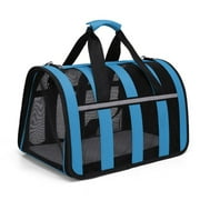 Arcticice Cat Dog Carrier for Small Medium Cats Dogs Puppies Up To 15 Lb with Oxford Cloth Full Side Mesh Collapsible Pet Carrier