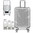 thumbnail image 1 of Arcticice Clear Plastic Luggage Covers for Suitcase TSA Approved, 20 inch Luggage Protector Cover (15"D x 10"W x 20"H), 1 of 8