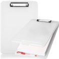 thumbnail image 1 of Arcticice Plastic Clipboard with Storage, A4 Binder Clipboard with Pen Holder, 13x9 Nursing Clipboard for Office Supplies, Clear, 1 of 6