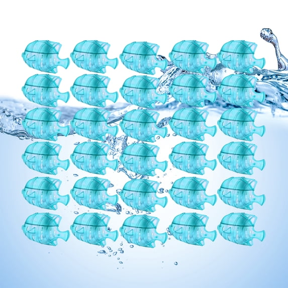Arcticwind 30 Pack Humidifier Cleaning Fish, Humidifier Cleaner for Humidifiers and Fish Tanks, Purifies Water, Prevents Hard Water Build-Up, Reduces Scale,Blue