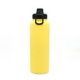 thumbnail image 1 of Arcticwind 40oz/1200ml Stainless Steel 304 Insulated Water Bottle with Handle - Large Capacity Thermal Cup for Outdoor, Travel, Sports, Camping & Hiking, Portable & Leakproof (BPA-Free), Yellow, 1 of 7