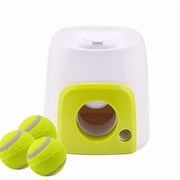 Arcticwind Automatic Ball Launcher for Dogs,Interactive Dog Tennis Ball Throwing Machine,with 3 Mini Tennis Balls-2 Inch Light Green,for Small Dogs Indoor & Outdoor